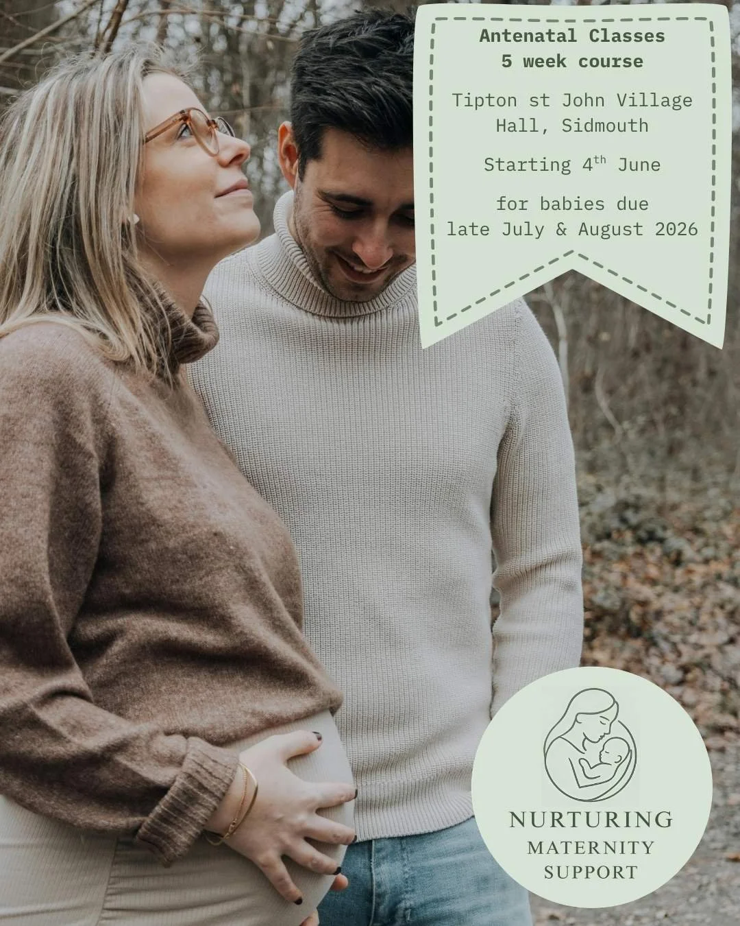 Antenatal Class - Tipton St John, Sidmouth - June 2026