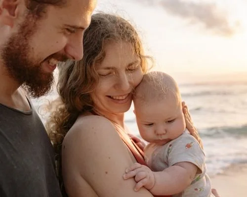 New Parents with baby