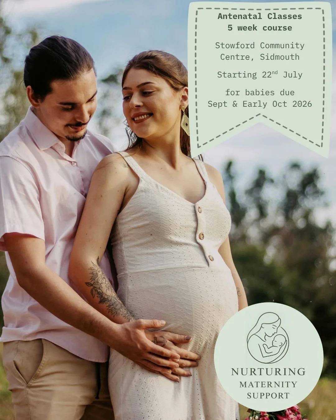 Antenatal Class - Stowford Community Centre Sidmouth - July 2026