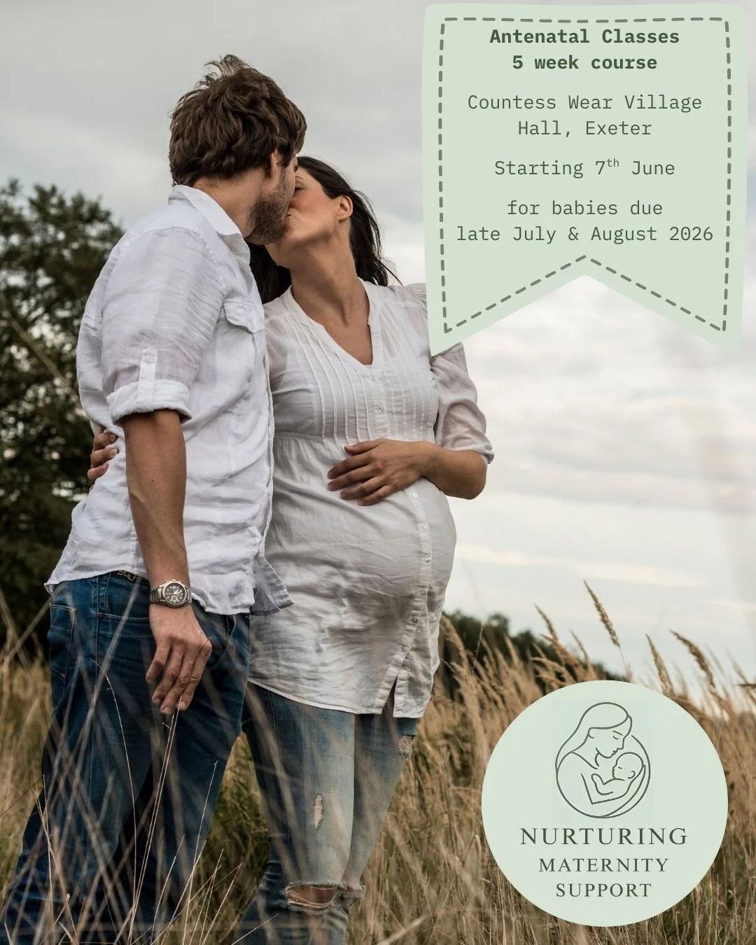 Antenatal Class - Countess Wear Village Hall, Exeter - June 2026