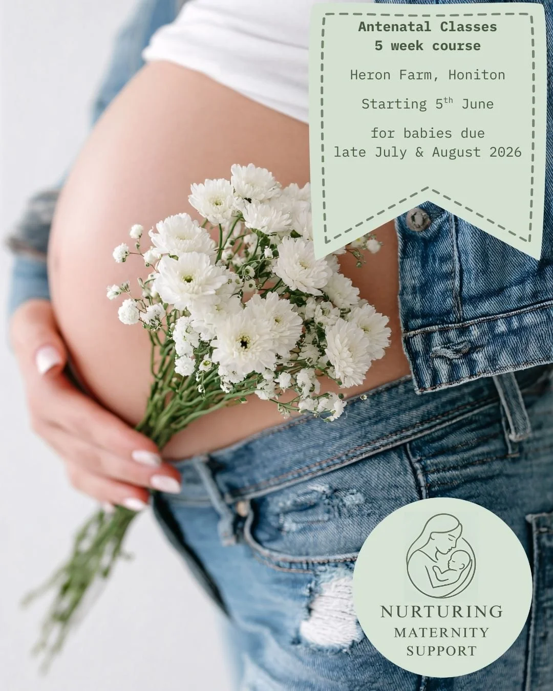 Antenatal Class - Heron Farm, Honiton - June 2026