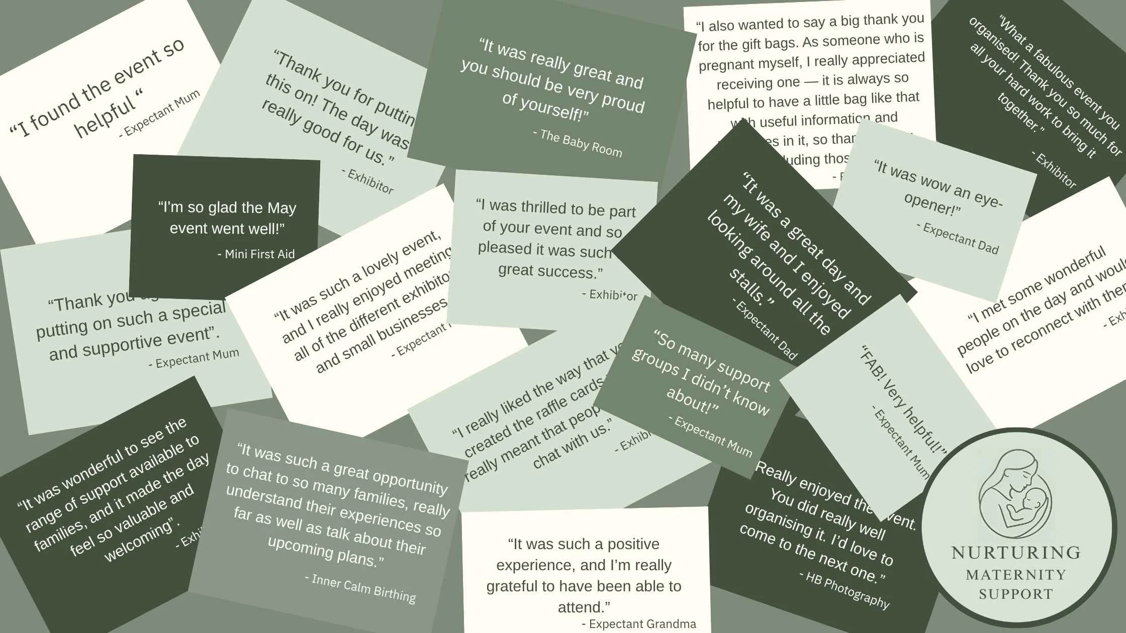 reviews of the baby and pregnancy support event