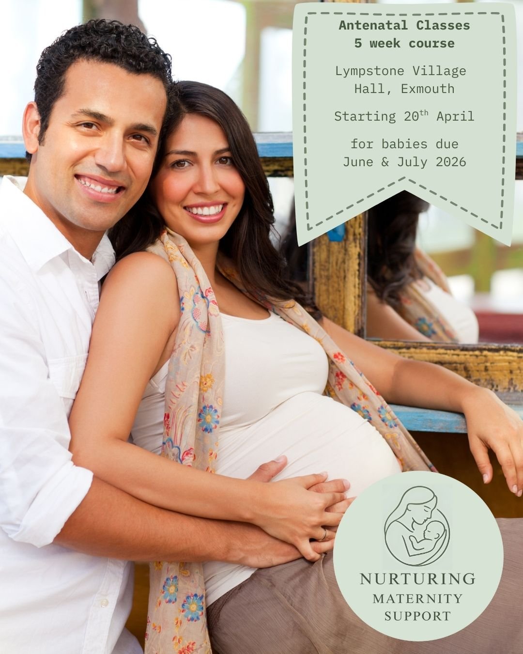 Antenatal Class - Lympstone Village Hall, Exmouth - April 2026