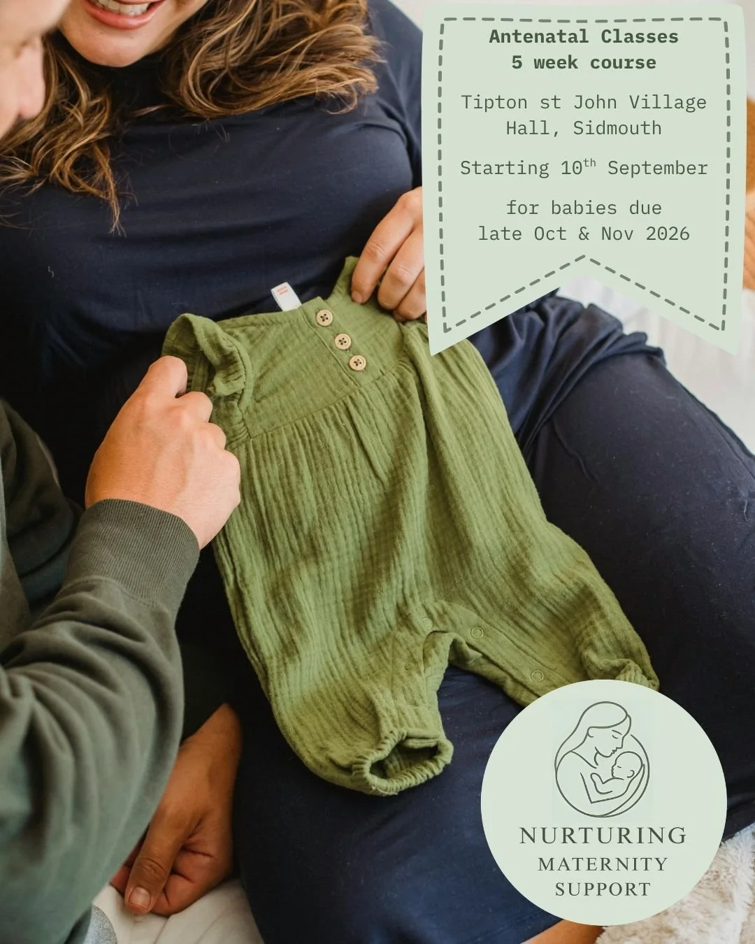 Antenatal Class - Tipton St John, Sidmouth - September 2026