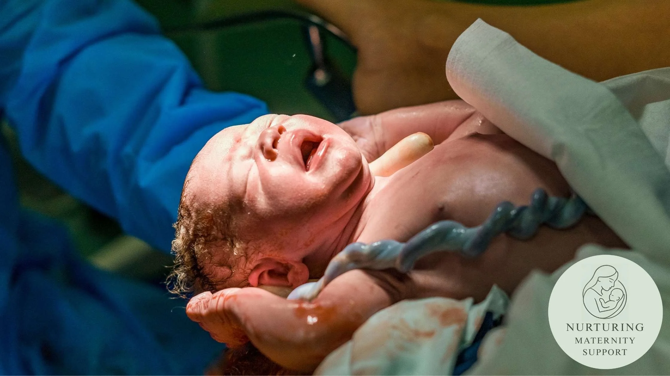 Newborn following childbirth