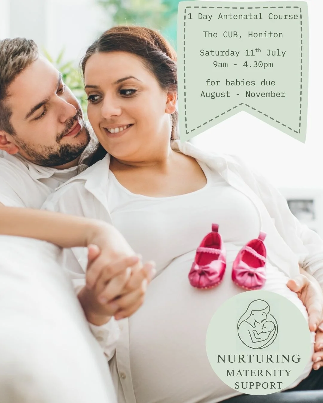 One-Day Antenatal Course – Honiton | 11 July 2026