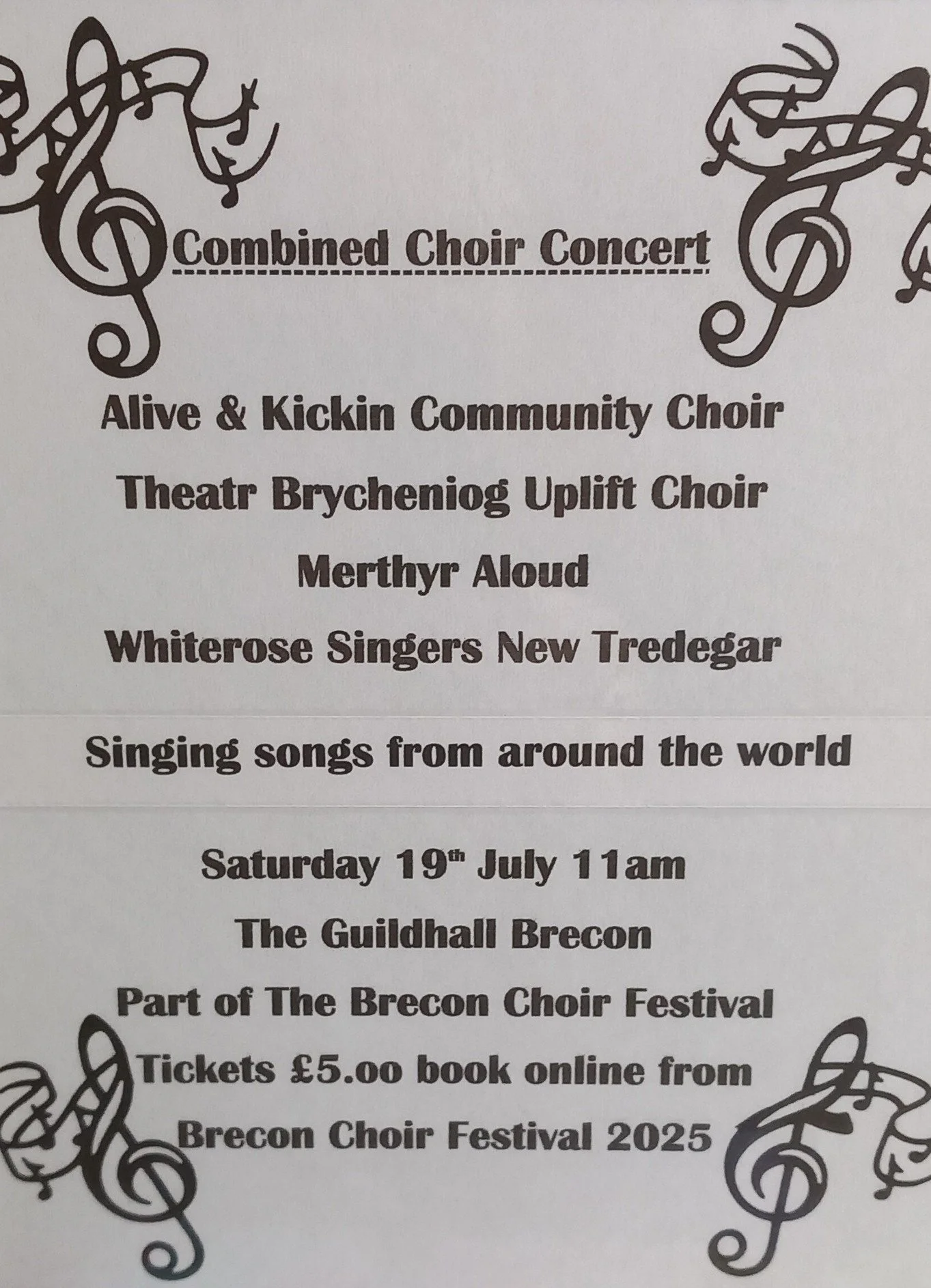 Combined Choir Concert