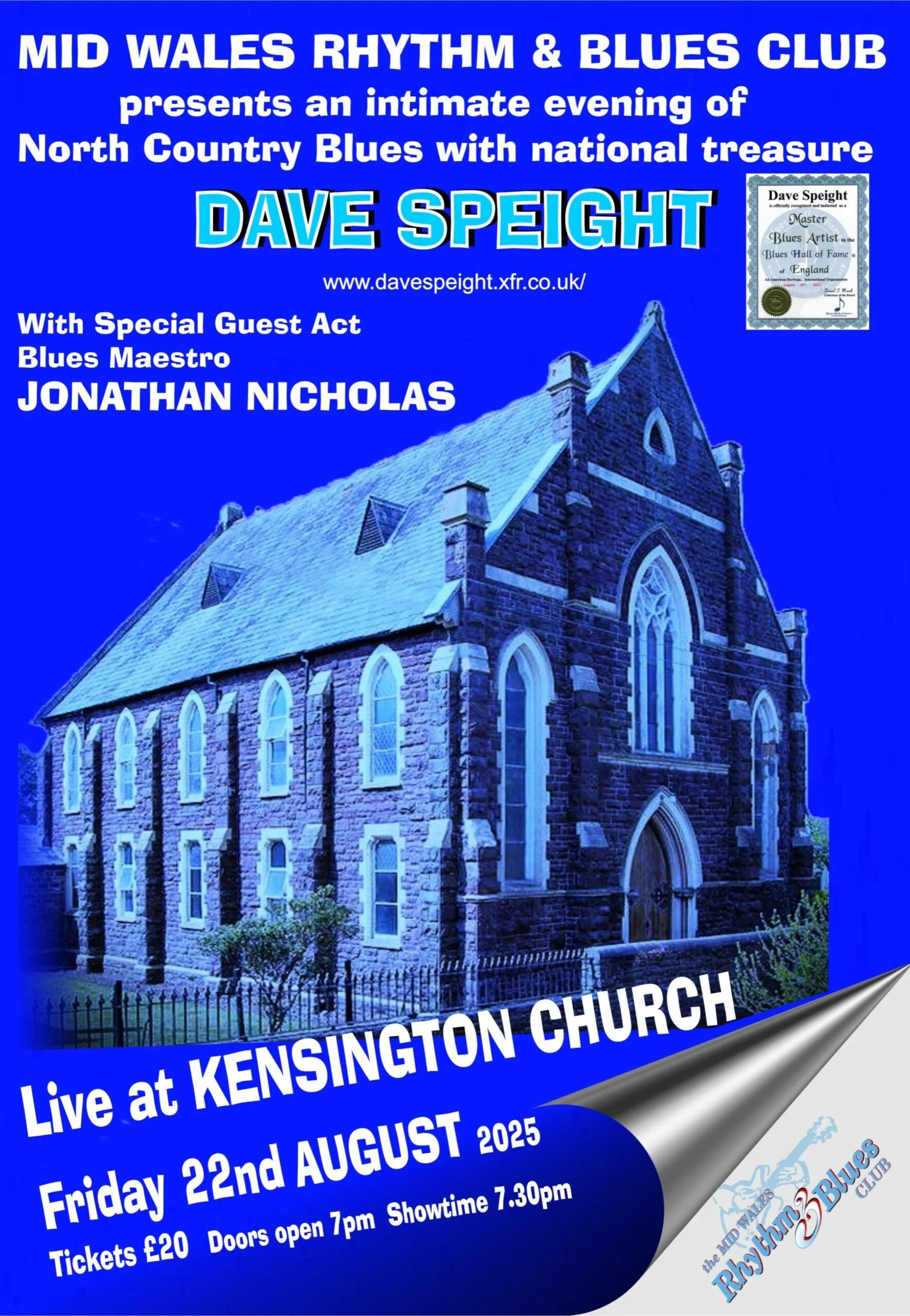 Dave Speight and Special Guest Johnny Nicholas