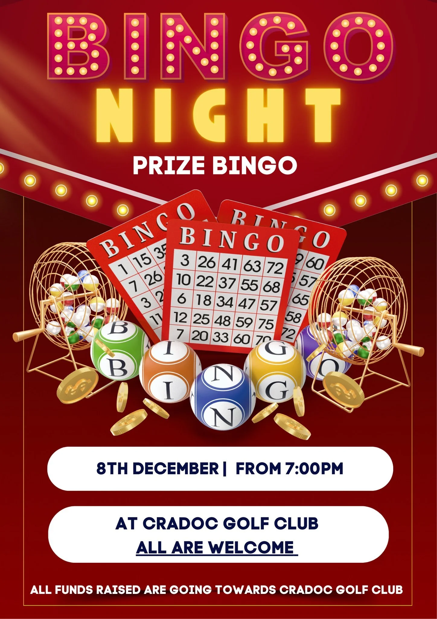 Prize Bingo Night