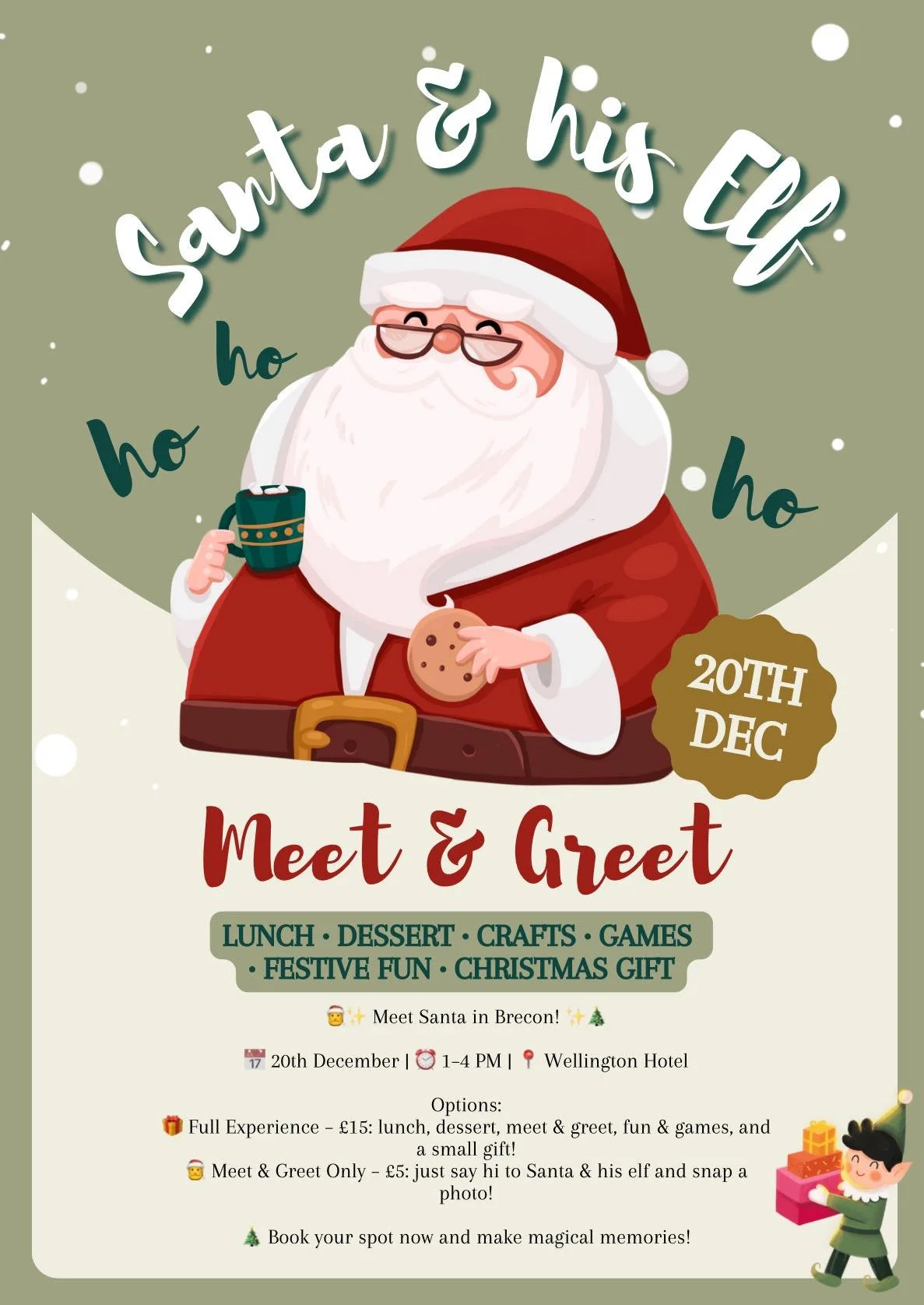 Meet &amp; Greet: Santa &amp; His Elf