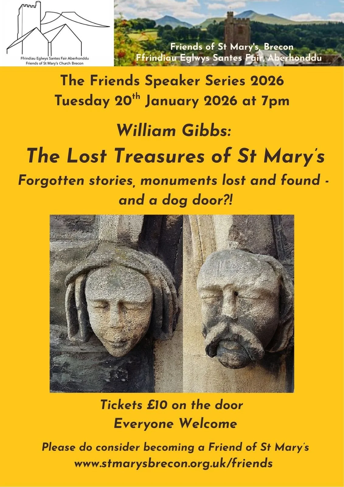 Friends of St Mary's Speakers: William Gibbs - the Lost Treasures of St Mary's