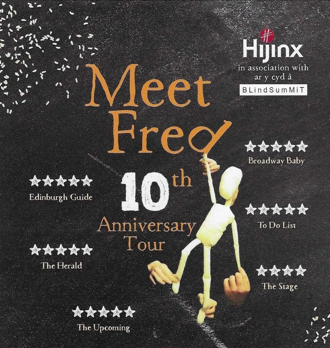 Hijinx Theatre: Meet Fred 10th Anniversary Tour