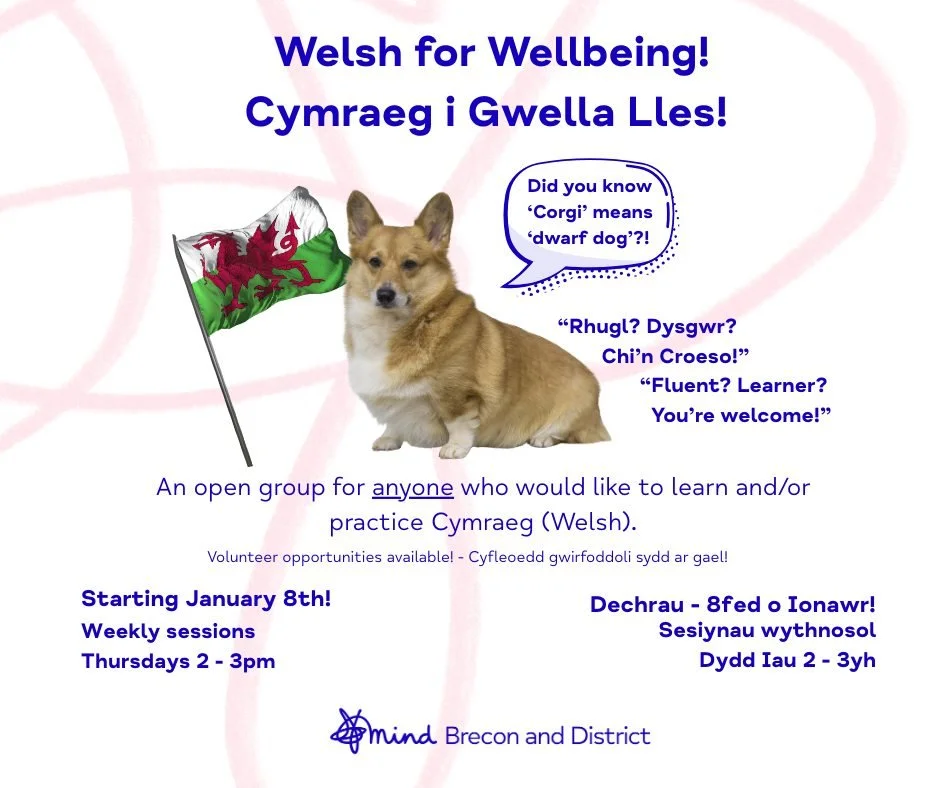 Brecon & District Mind: Welsh for Wellbeing