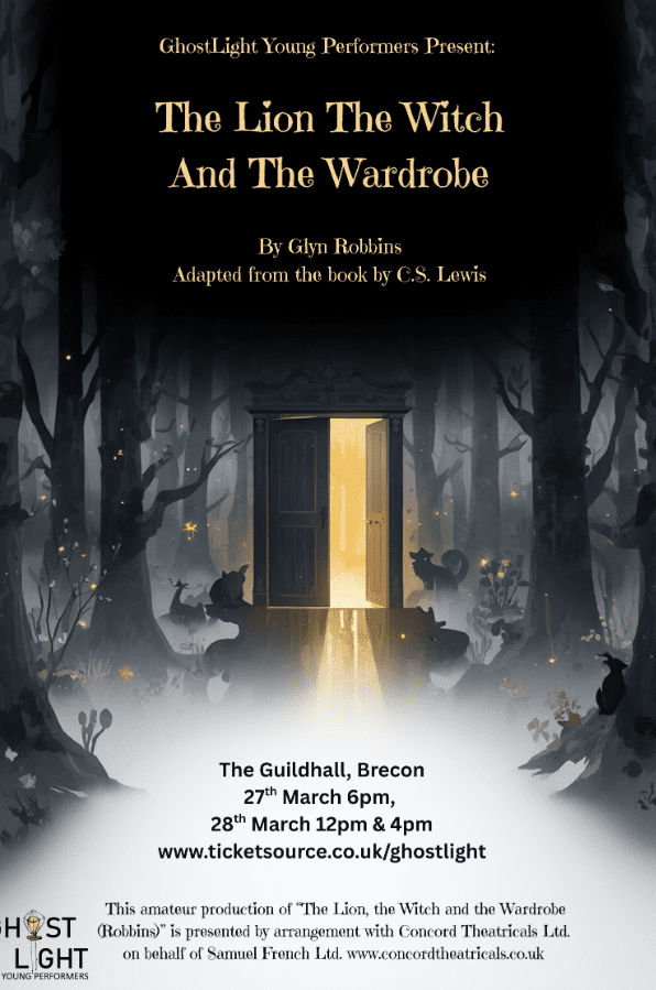 Ghost Light Young Performers: The Lion, the Witch, and the Wardrobe