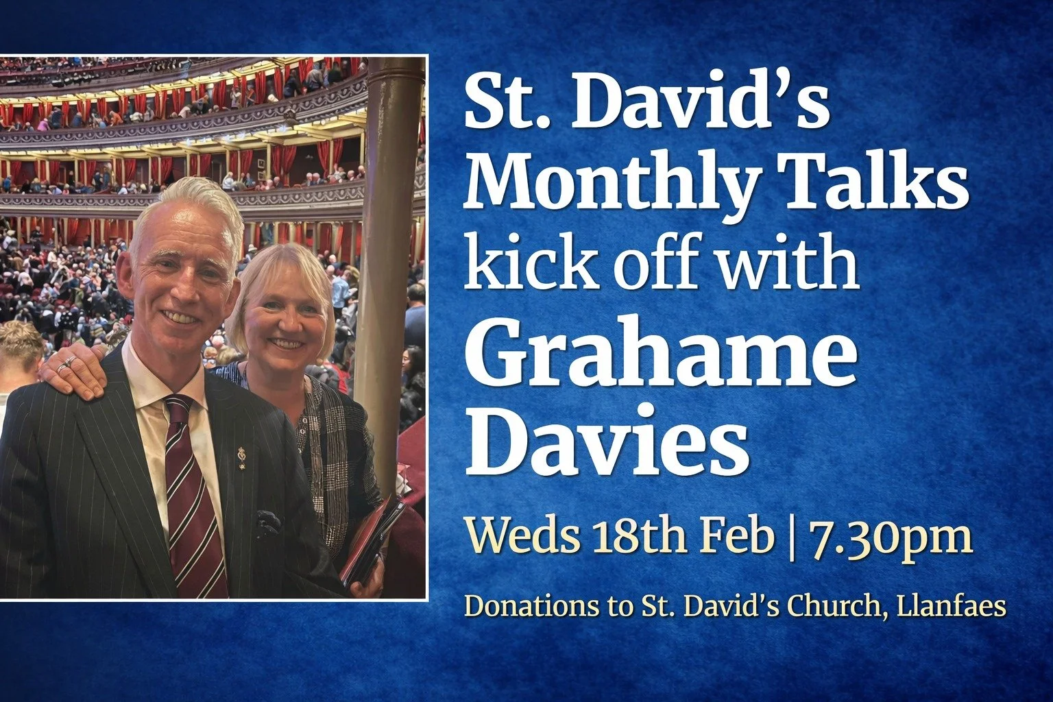 St David's Talks: Grahame Davies
