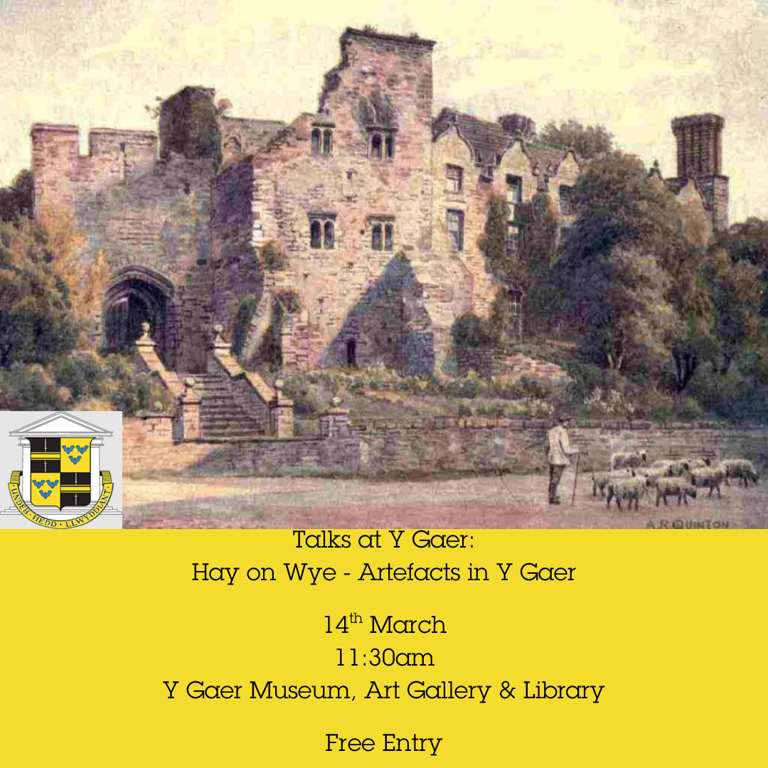 Hay on Wye - Artefacts in Y Gaer