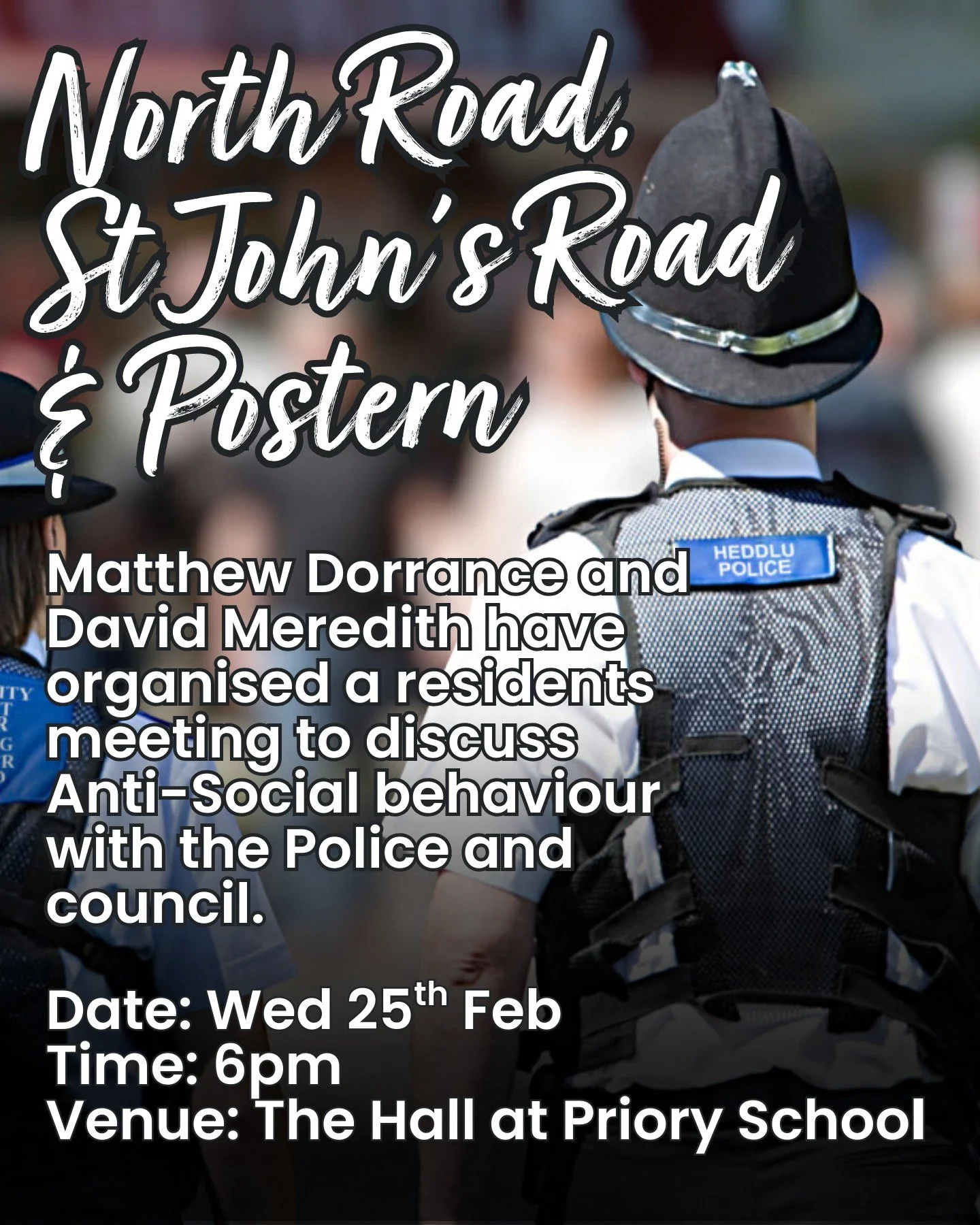 Resident's Meeting with Dyfed Powys Police & Powys County Council