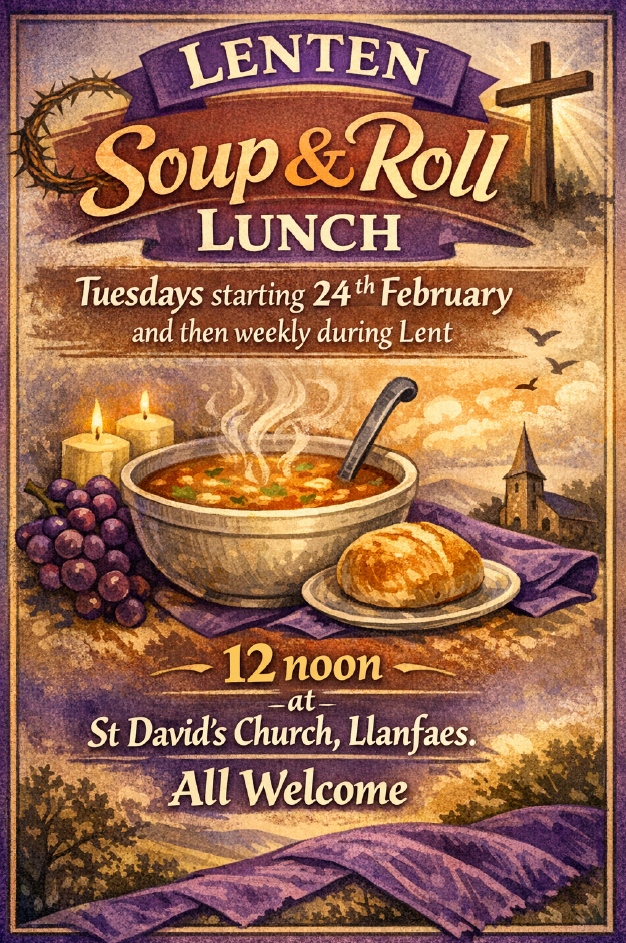 Tuesdays.St Dav's Soup & Roll.png