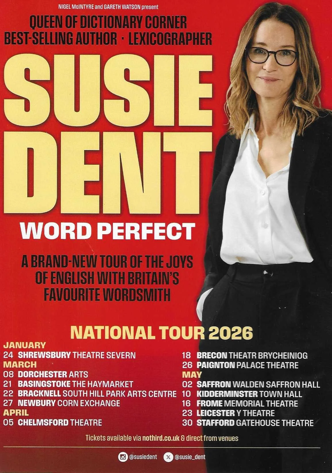 Susie Dent: Word Perfect