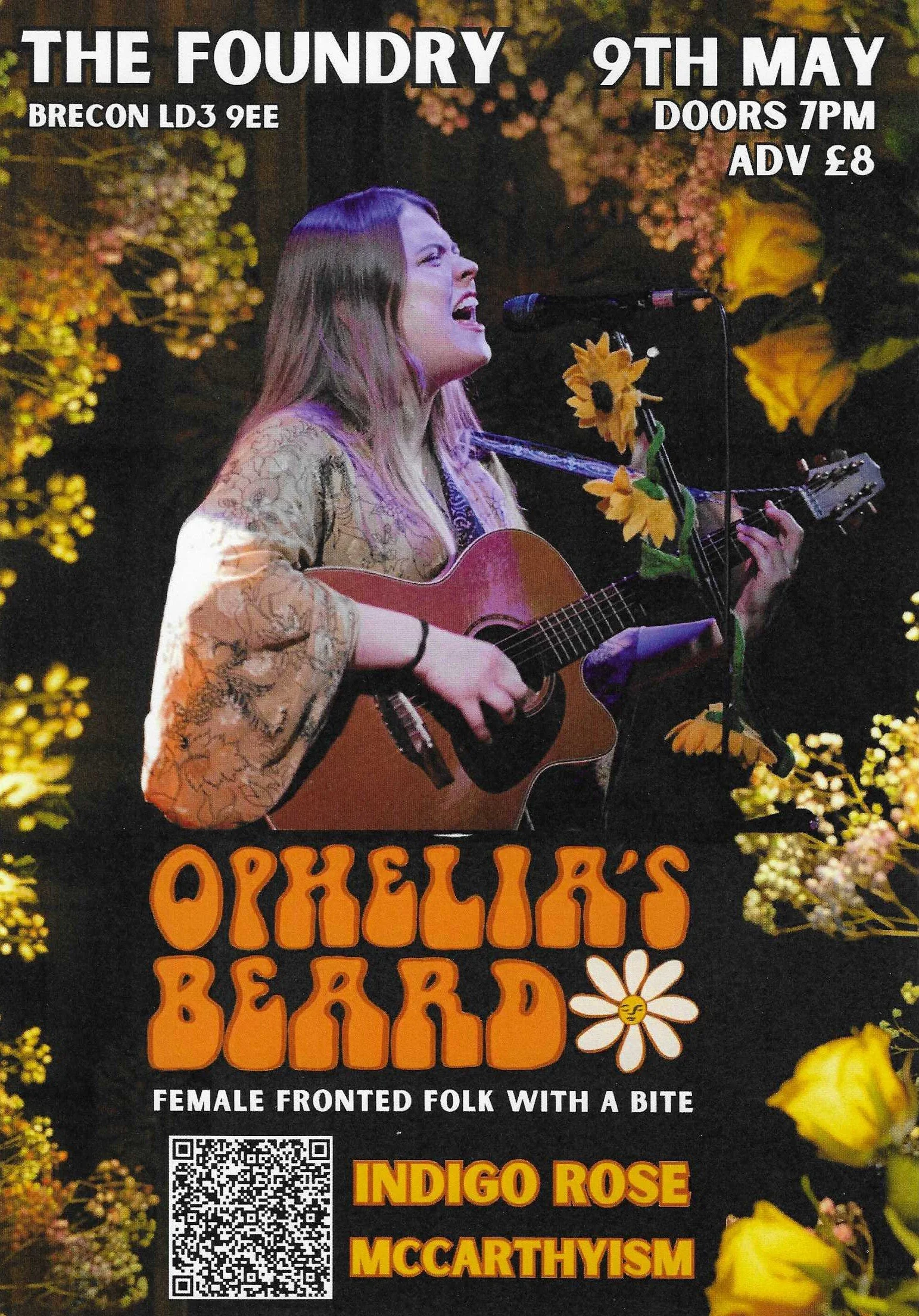 Ophelia's Beard & Supporting Artists