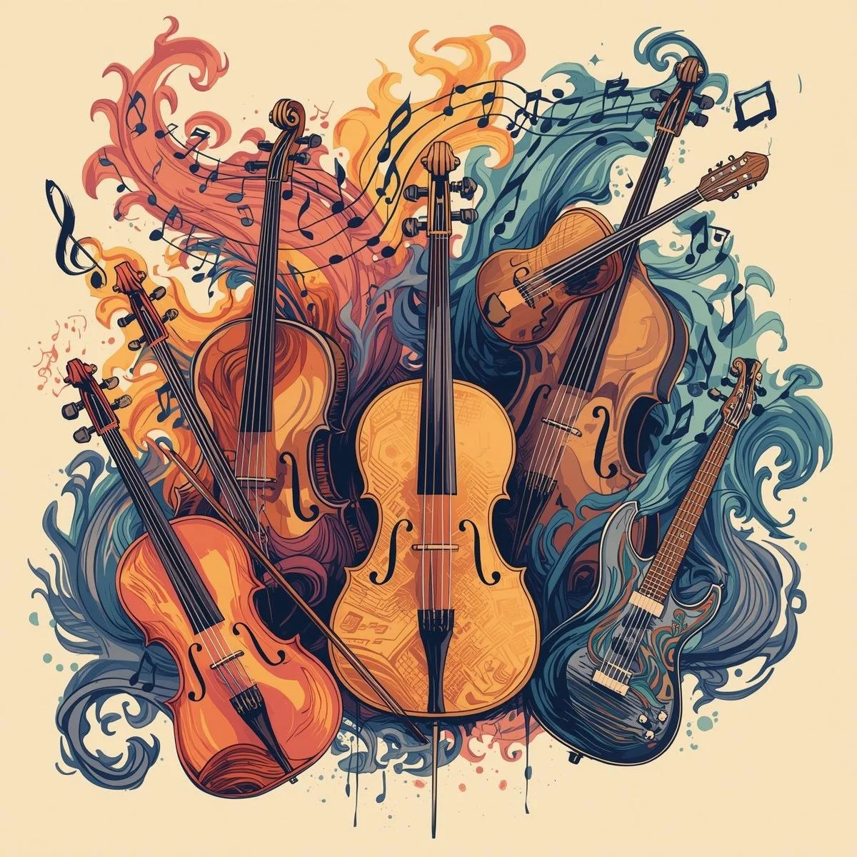 String instruments playing music (show it as a stylised image, please).jpg