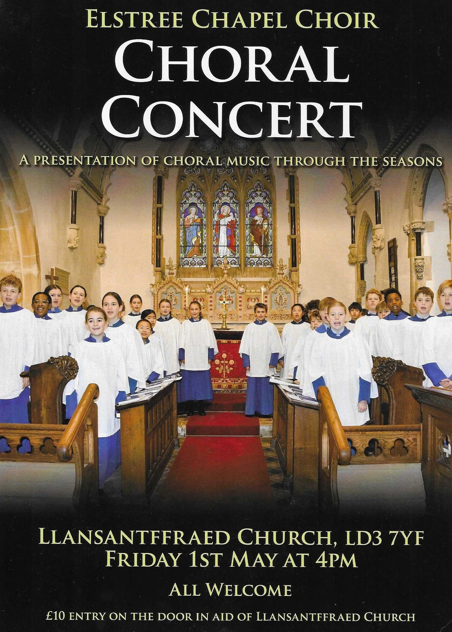 Elstree Chapel Choir Choral Concert