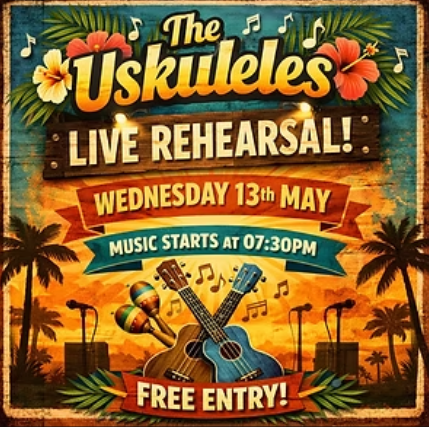 The Uskuleles Live Rehearsal