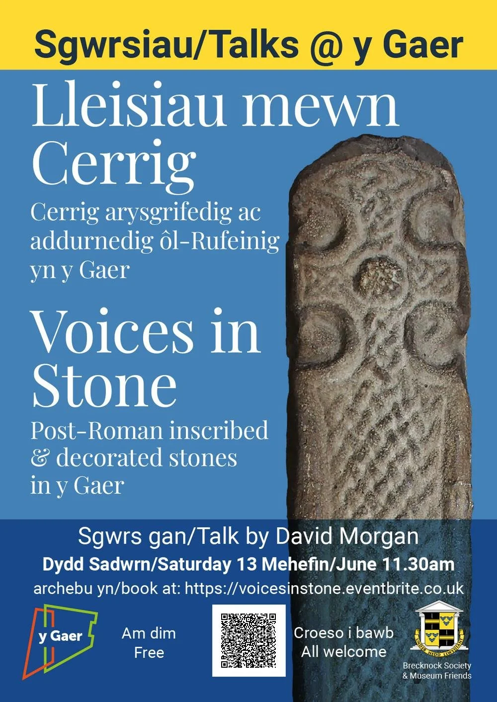 Talks at Y Gaer: Voices in Stone