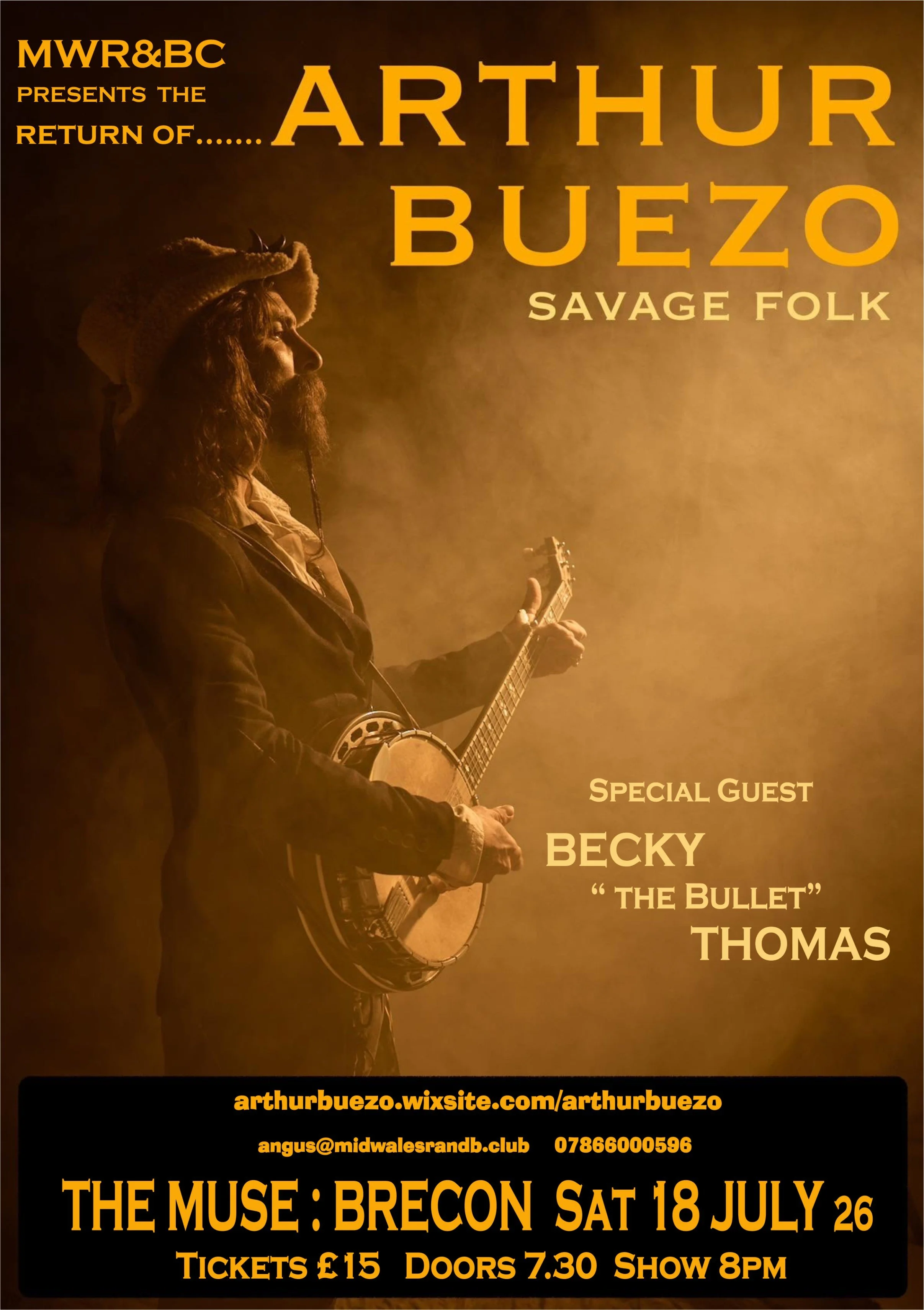 Mid Wales Rhythm & Blues Club: Arthur Buezo