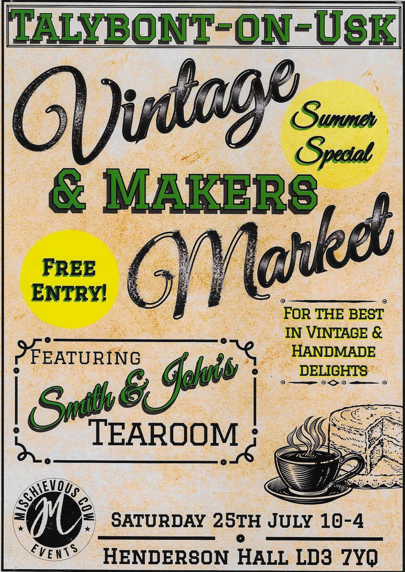 Talybont-On-Usk: Vintage & Makers Market