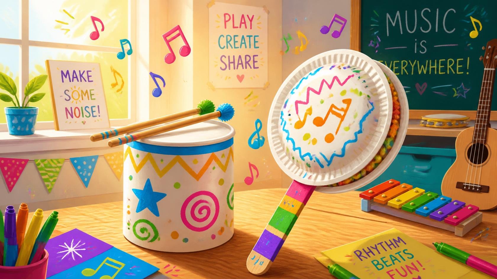 paper cup drum and paper plate maraca.jpg