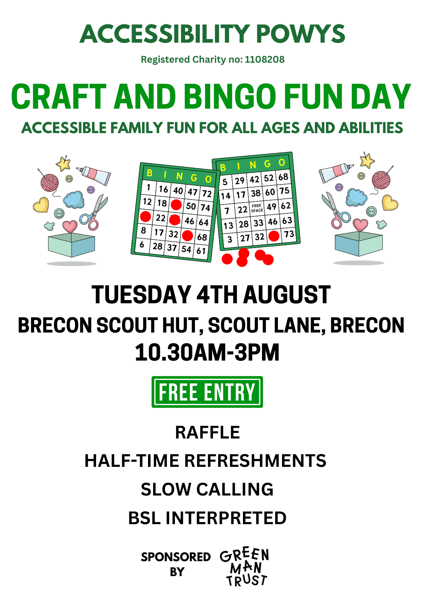 Craft & Bingo Fun Day