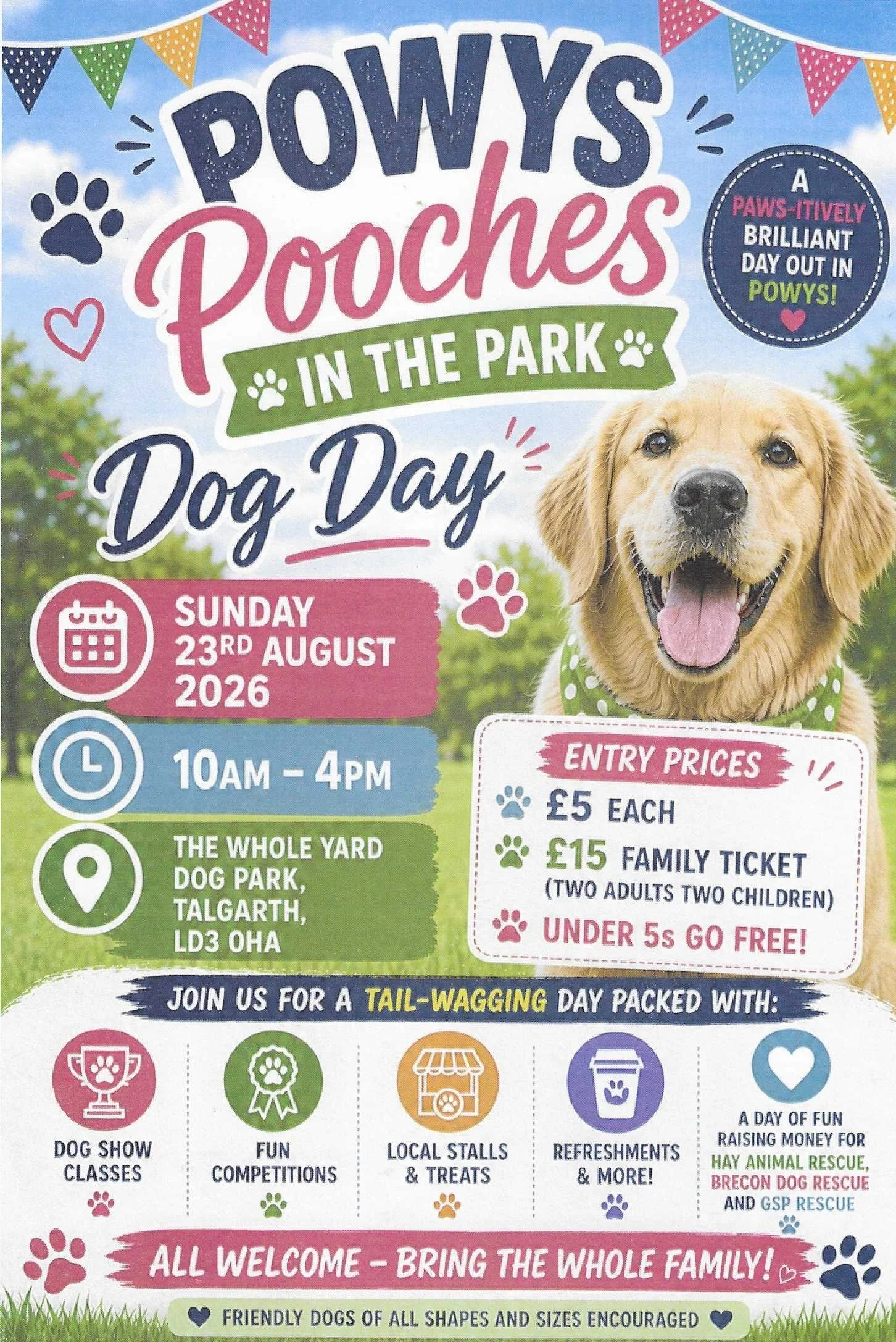 Powys Pooches in the Park