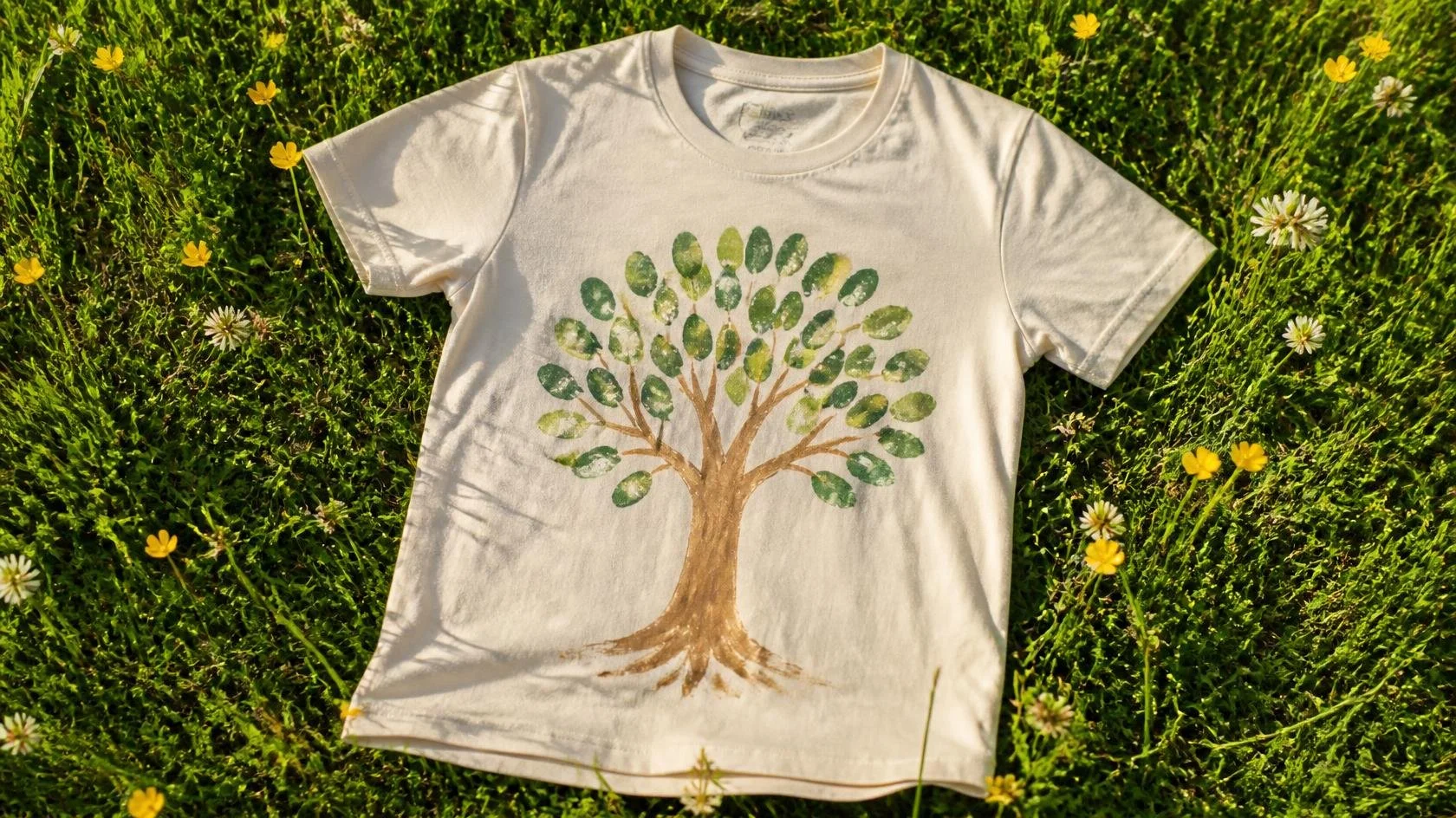 single t-shirt with a simple tree design (as though hand-made).jpg