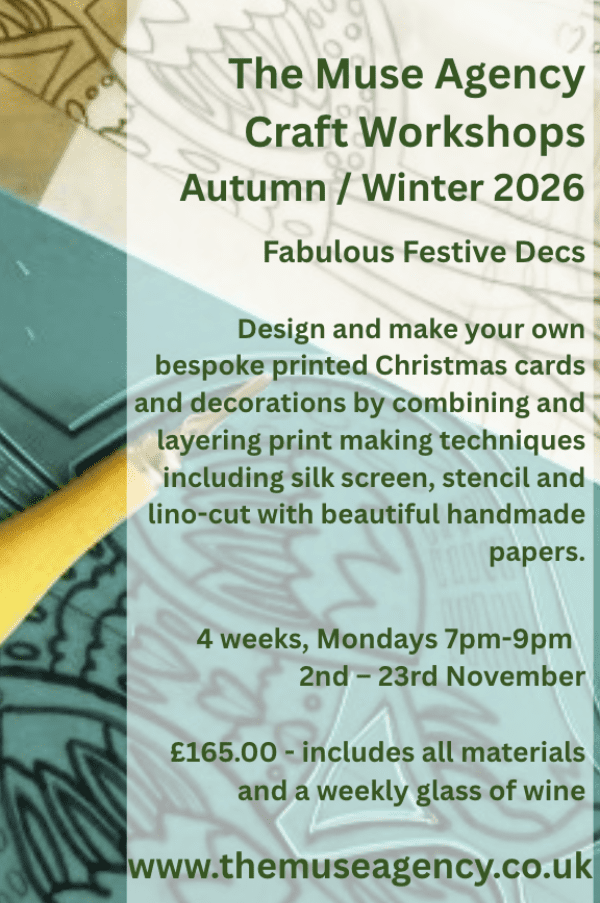 The Muse Agency CIC Craft Workshop: Fabulous Festive Decs