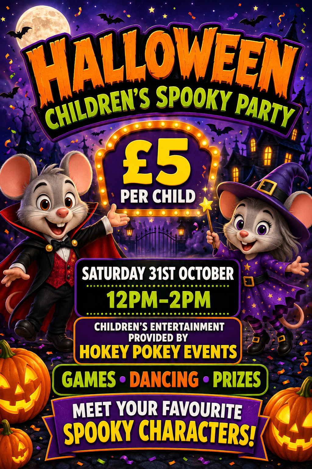 Spooky Halloween Party for Children