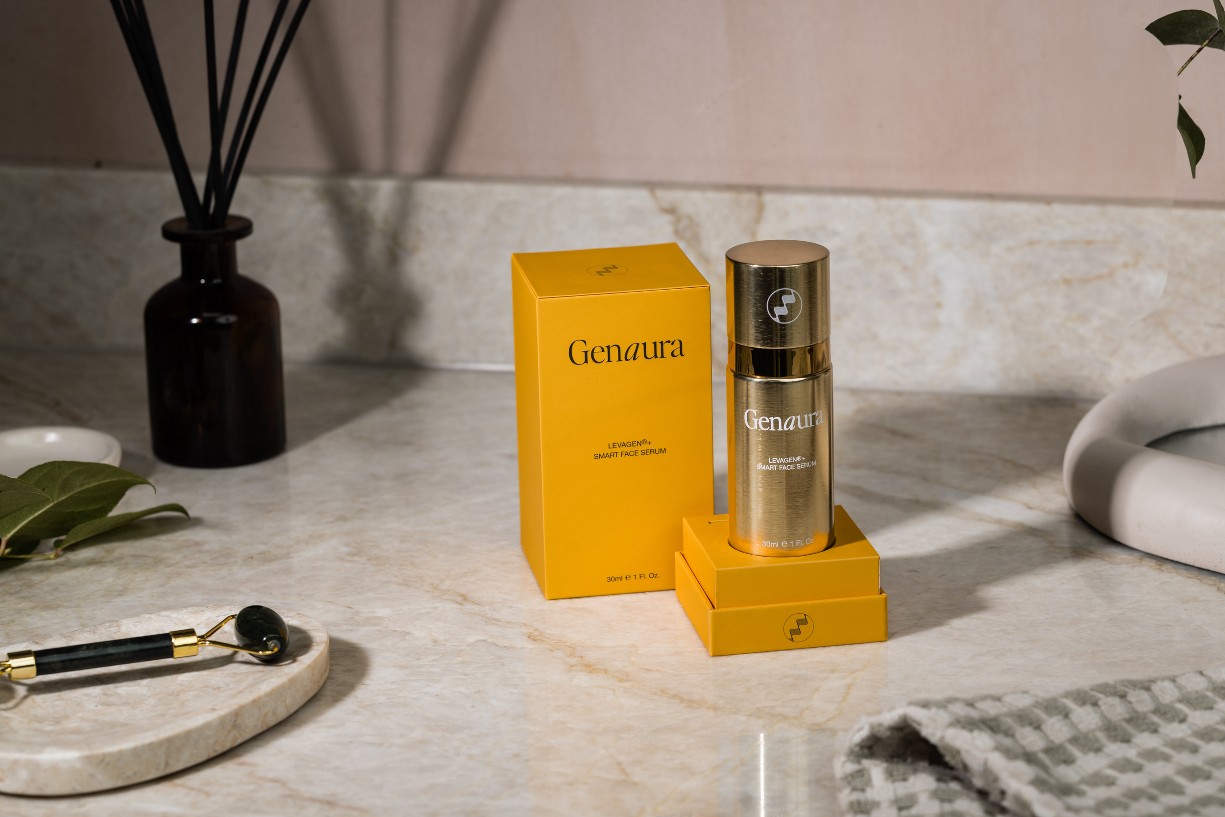 Genaura - Branding • Package Design • Website