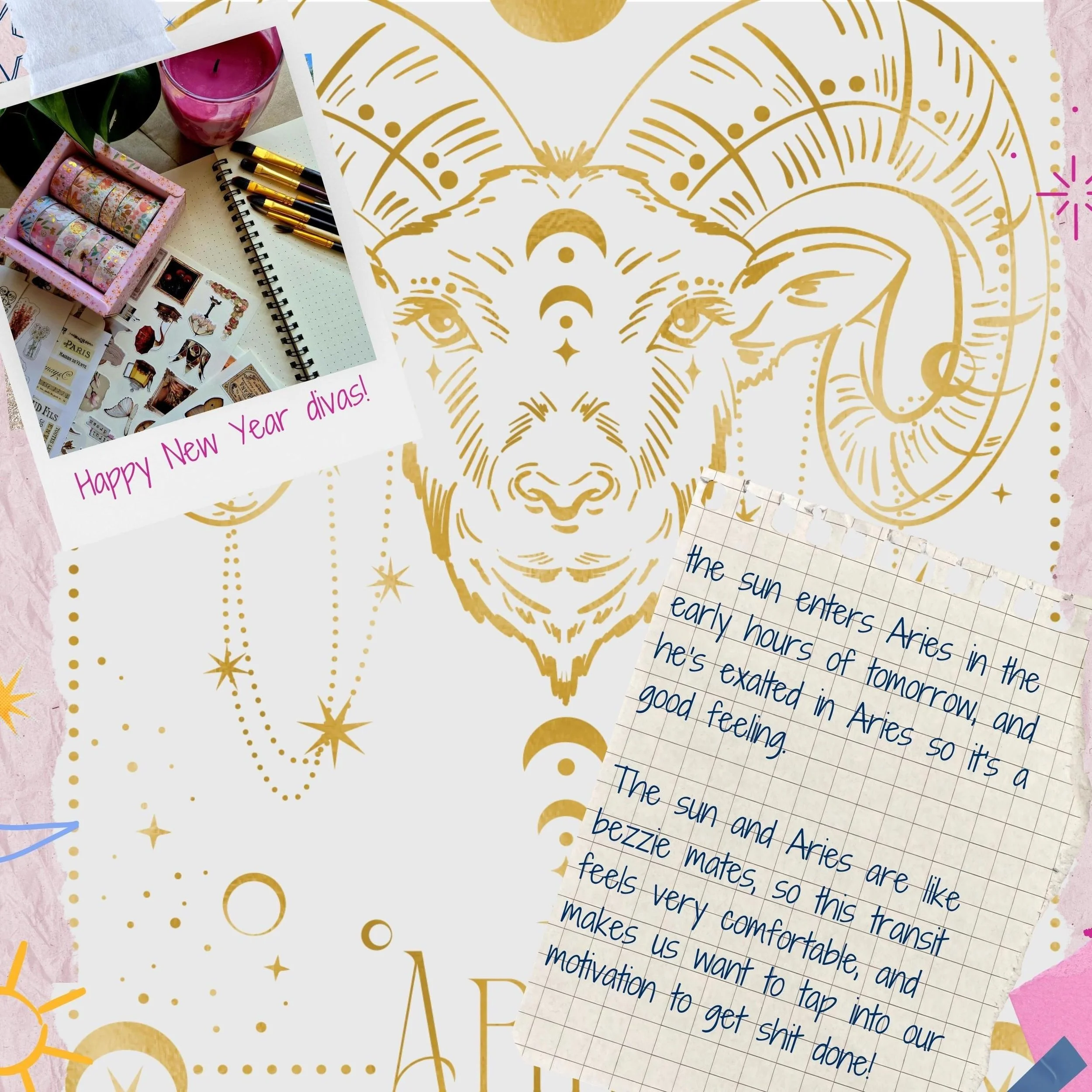 New Moon in Aries Journal