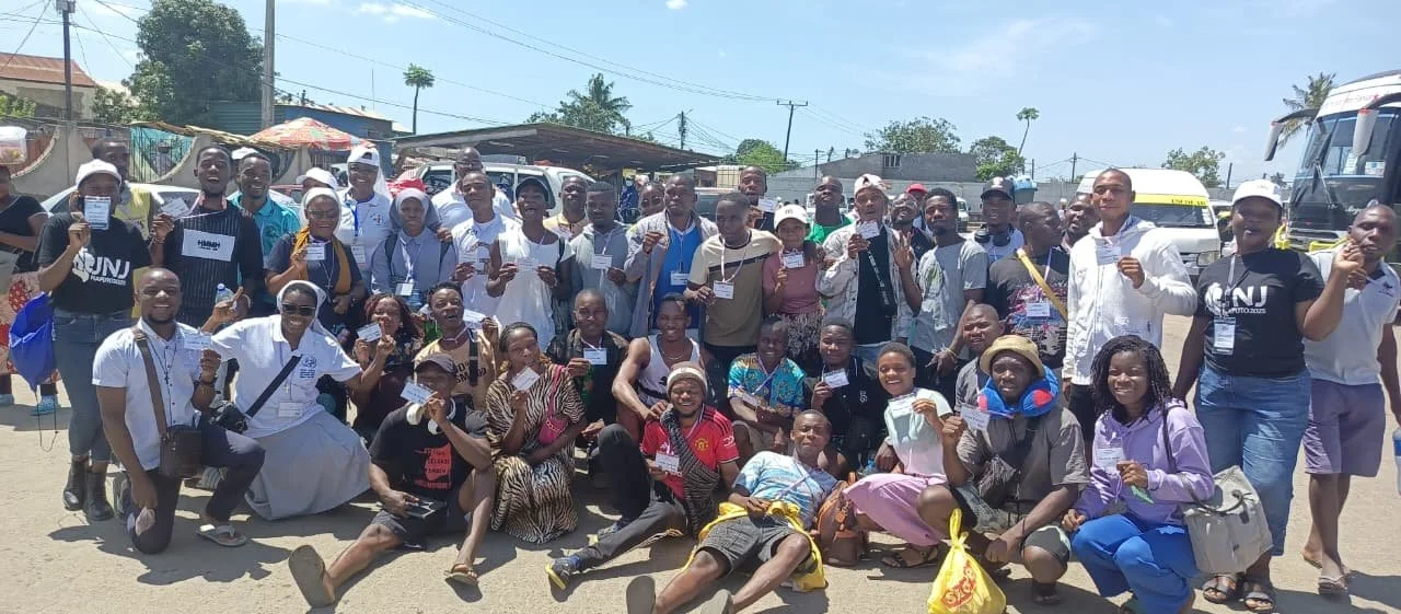 Colorido da fé: delegações começam a chegar a Maputo e animam a Jornada