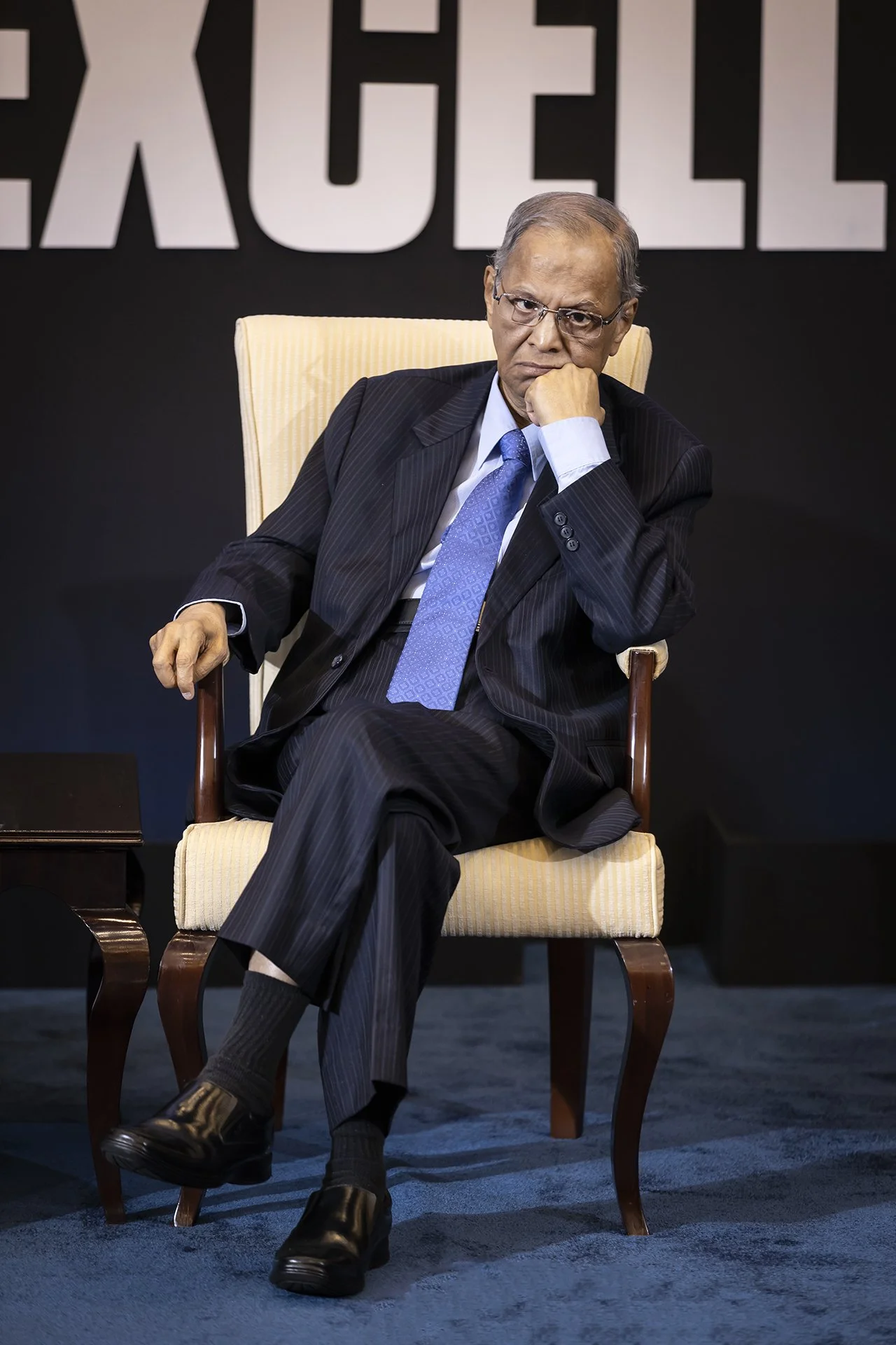 Narayana Murthy, Billionaire Businessman, Founder of Infosys / Bloomberg