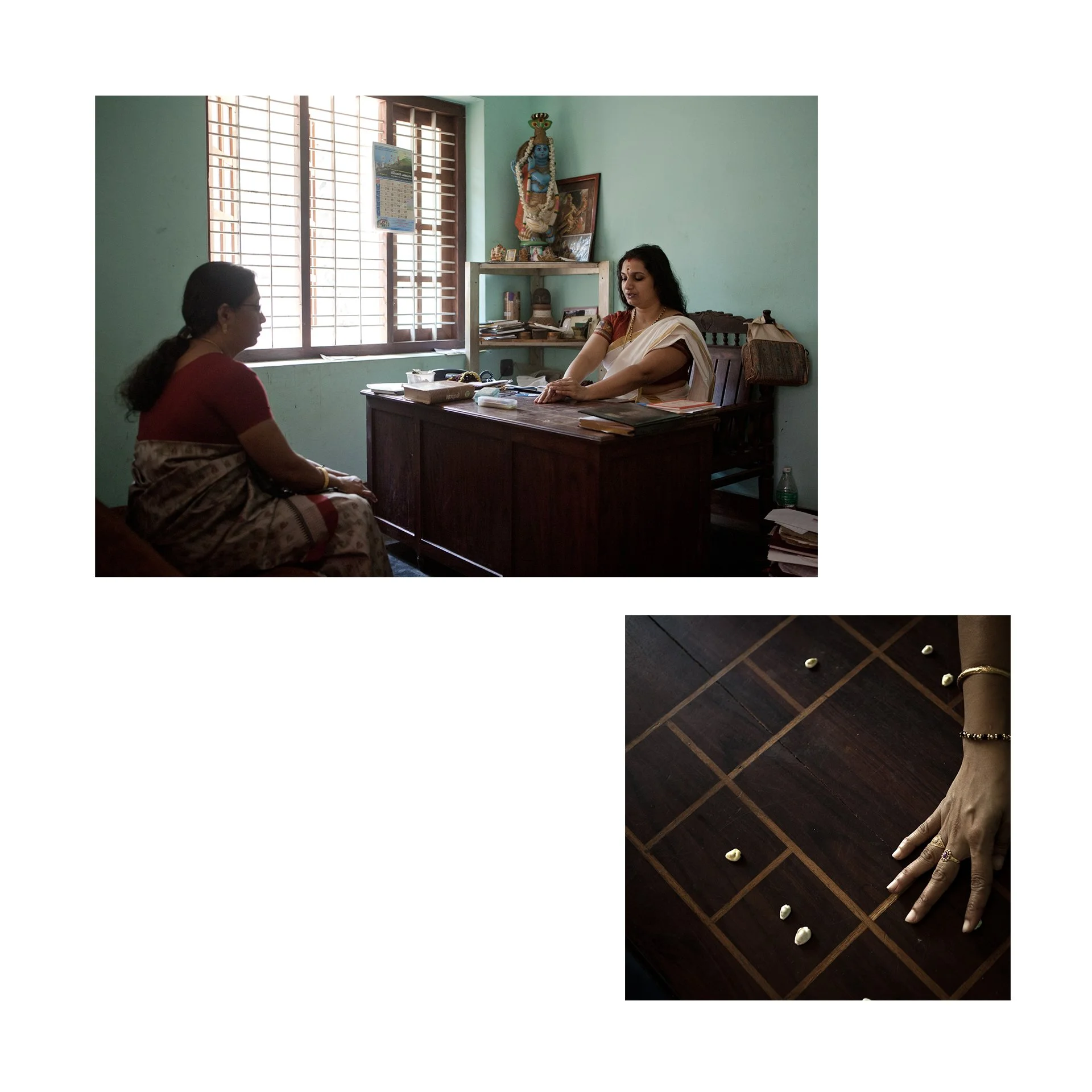 Horoscopes being read