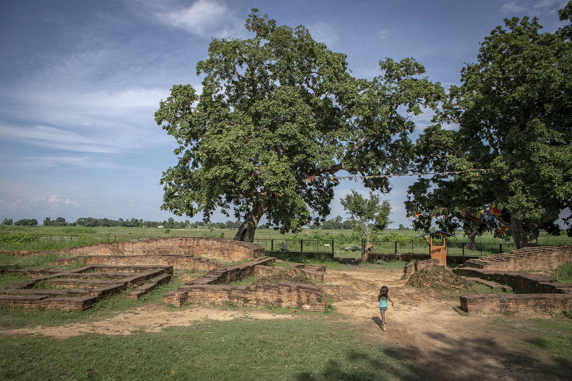 The gate through which Siddhartha walked and renounced the material world, Kapilavastu