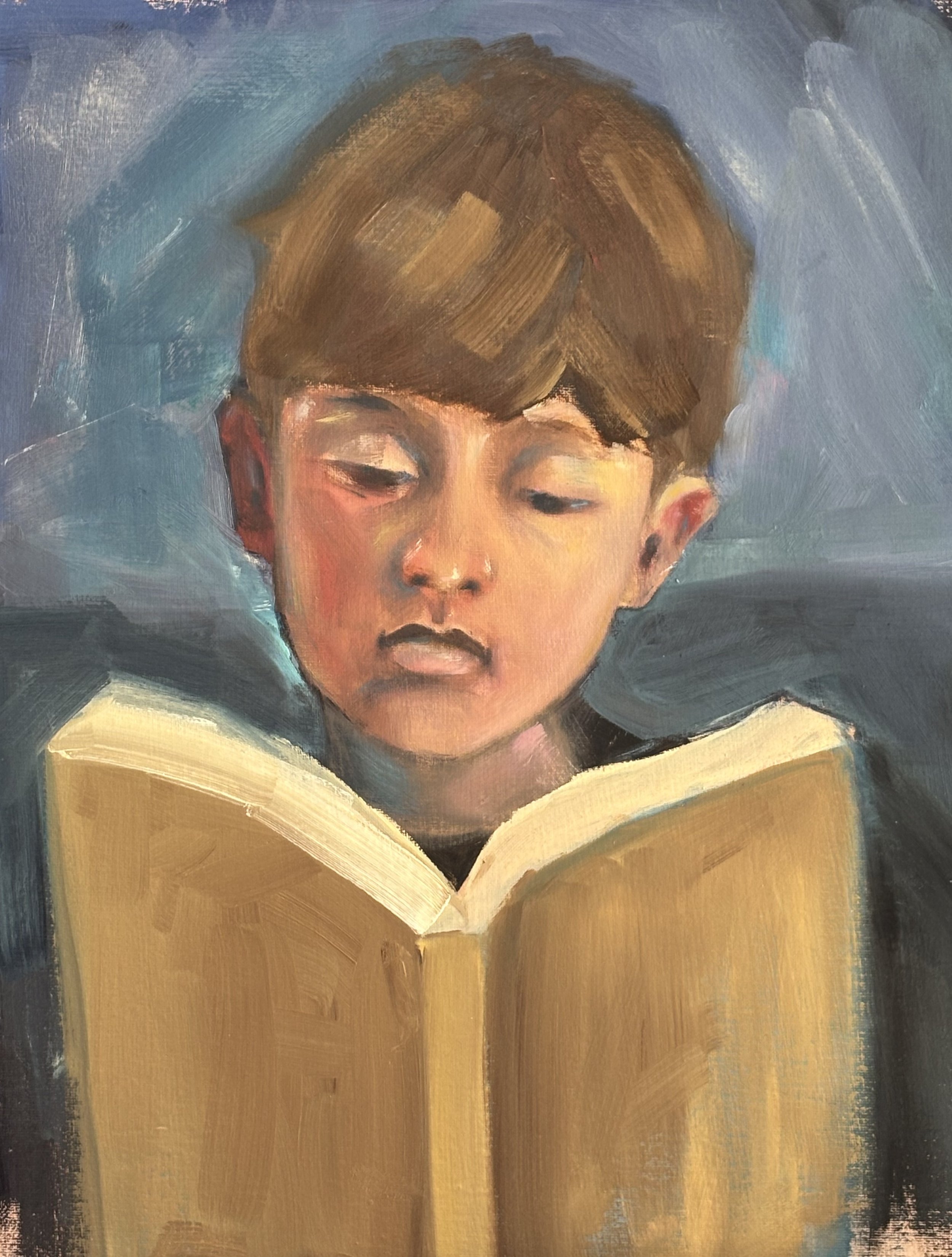 Henry 16 x 20 Oil on Canvas Panel, 2024