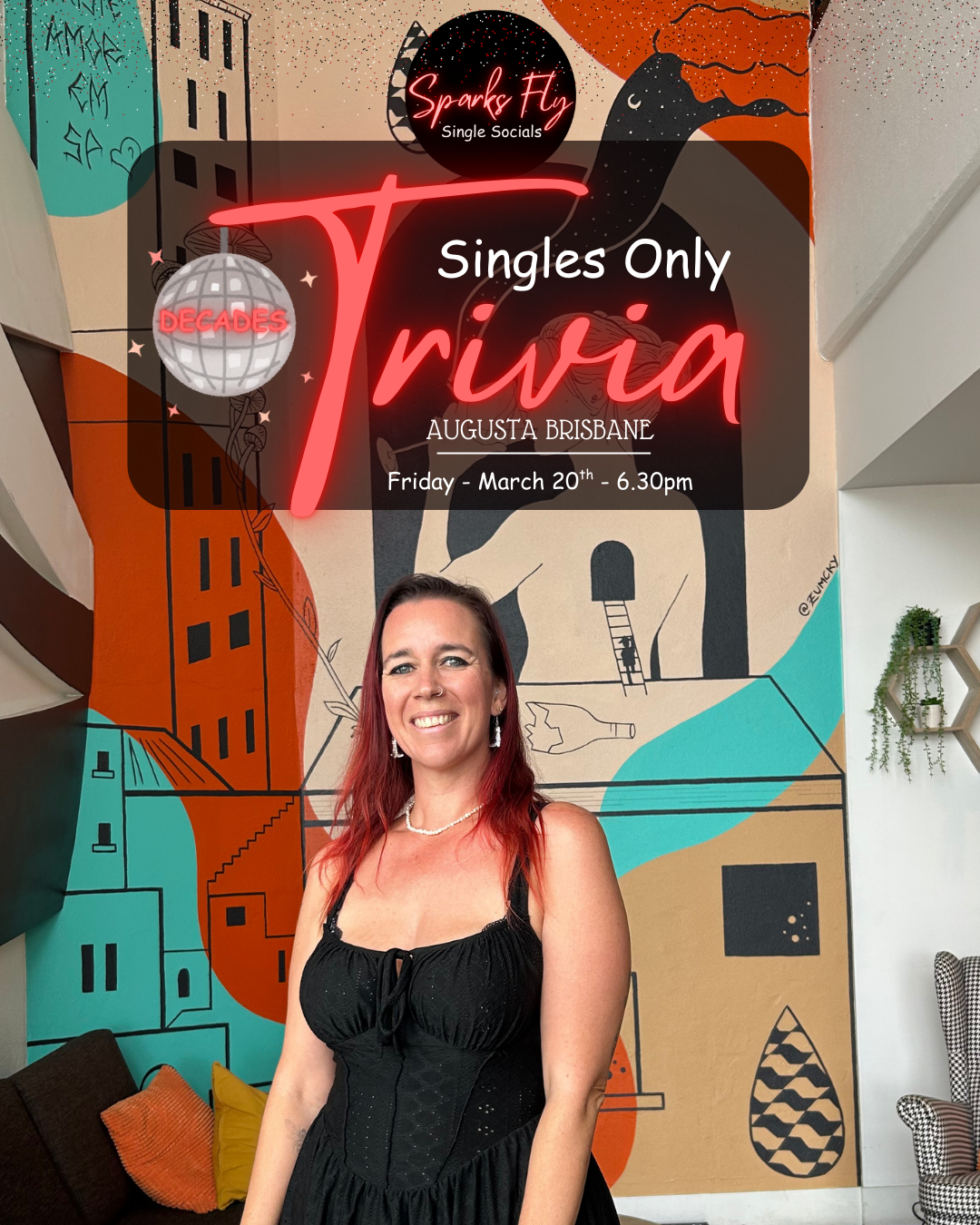 Augusta Brisbane Sparks Fly Single Socials Trivia