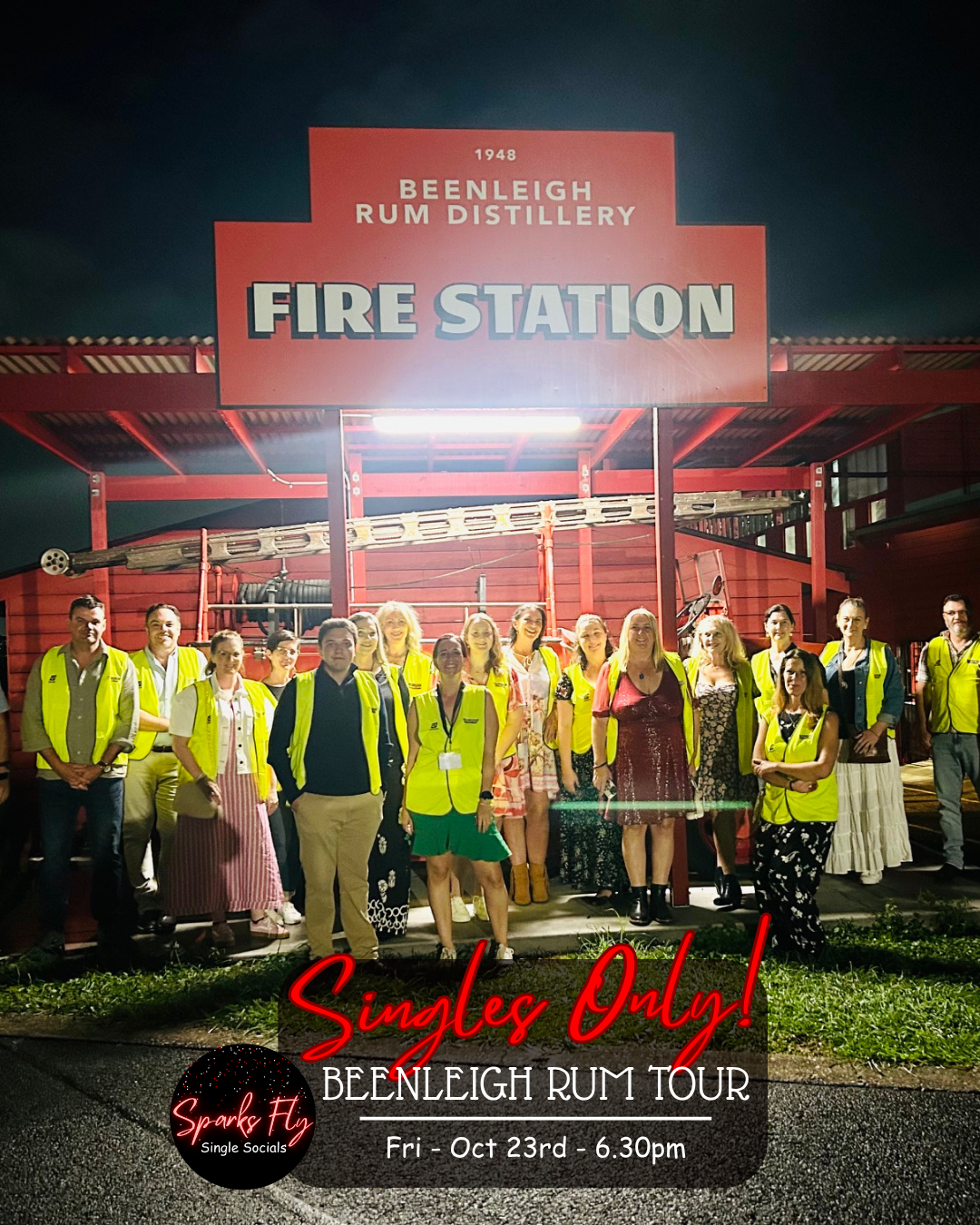 Beenleigh Logan Sparks Fly Rum Distillery Tour Sparks Fly singles only