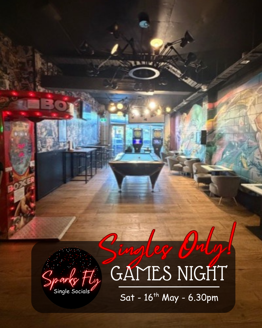 Brisbane Sparks Fly Singles Only Games Night Archive Beer Boutique The Loft