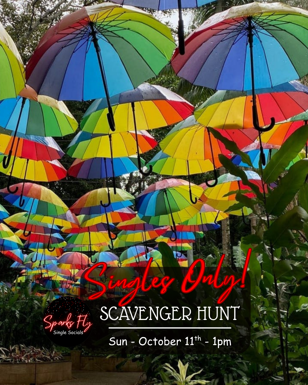 Giner Factory Sunshine Coast Singles Scavenger Hunt Sparks Fly Single Socials
