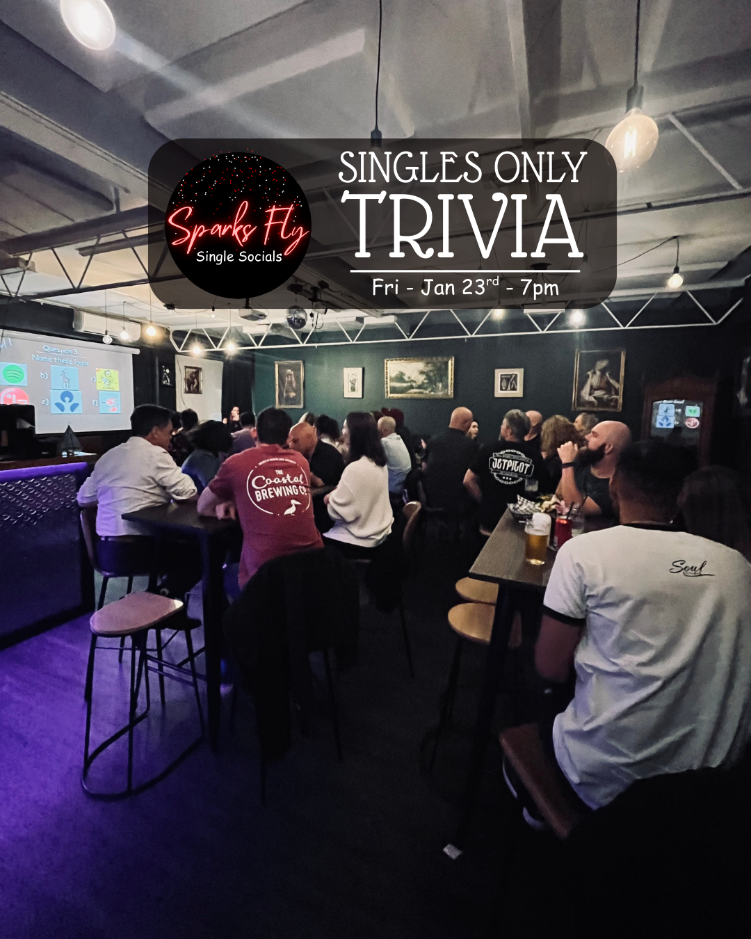 Milton Common Singles Only Trivia Brisbane Sparks Fly Single Socials