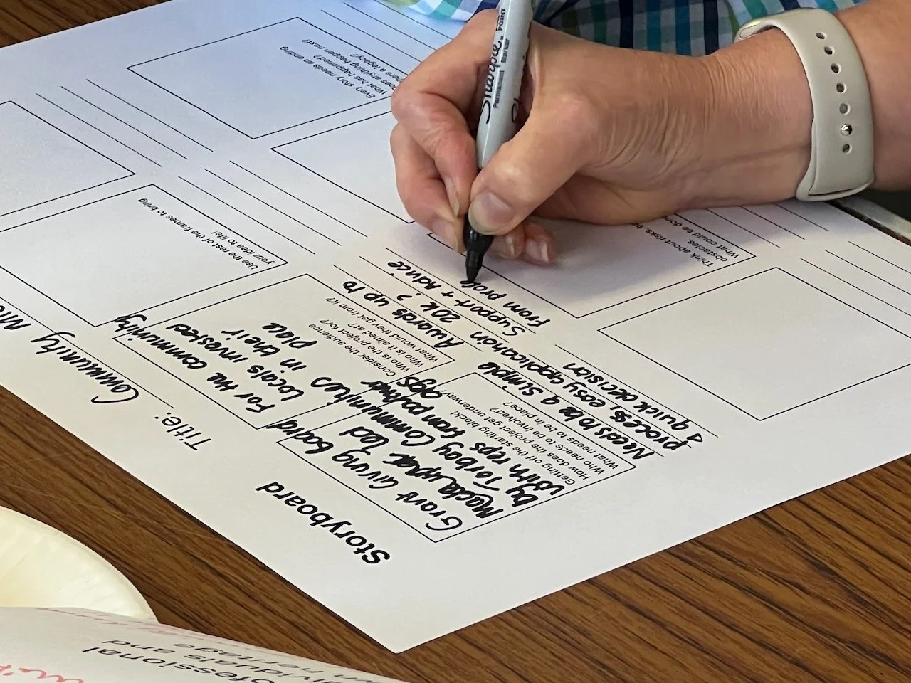 Storyboards: A how-to guide for engaging and visual workshops