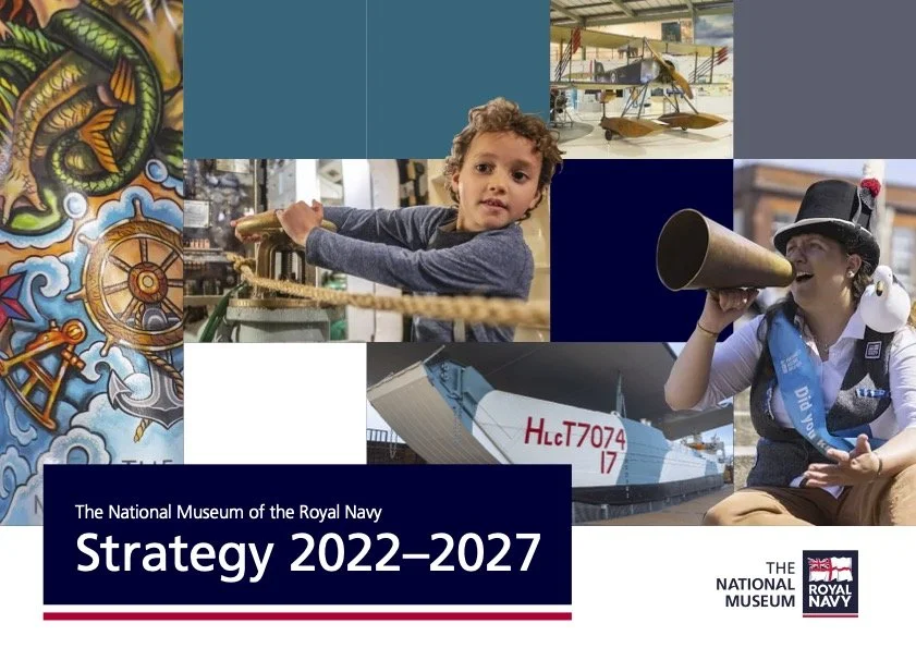 The National Museum of the Royal Navy strategy cover.